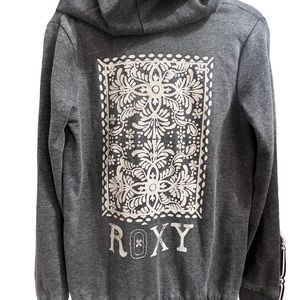 ROXY. ZIP-UP HOODIE. NEW WITHOUT TAGS. LARGE